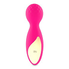 Вибромассажер Rianne S Lovely Leopard Mini Wand, 12 см (розовый)
