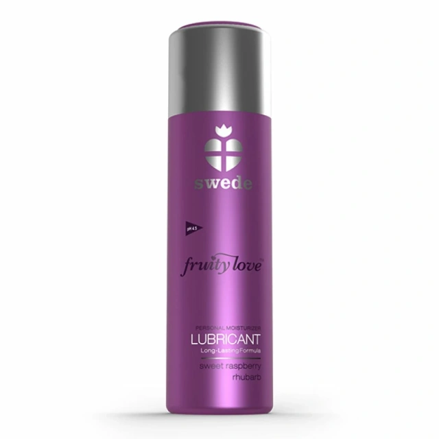 Лубрикант Swede Fruity Love Raspberry Rhubarb, 100 мл
