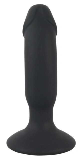 Black Velvets Rechargeable Plus - Korek analny, Czarny, 14 cm