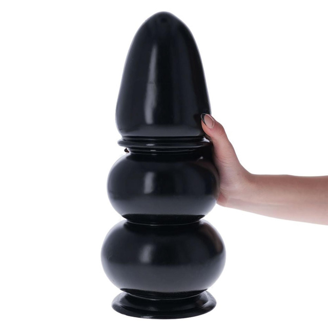 Toyz4lovers Nambung Nero - Korek analny do fistingu, Czarny, 35.5 cm