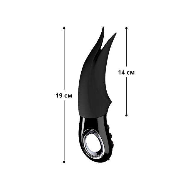 Wibrator Fun Factory Volta, 18.9 cm (czarny)