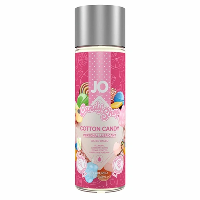 System JO H2O Candy Shop Cotton Candy - Lubrykant na bazie wody, Wata cukrowa, 60 ml