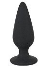 Анальна пробка Orion Black Velvets Heavy Plug Small, 7.8 см (чорний)