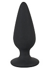 Анальна пробка Orion Black Velvets Heavy Plug Small, 7.8 см (чорний)