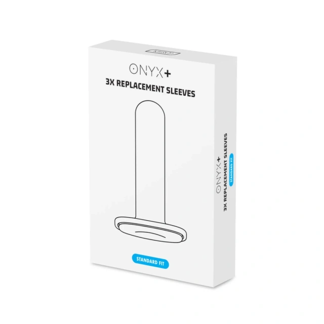 Рукав для мастурбатора Kiiroo Onyx+ Standard- Kiiroo, 3 шт (білий)