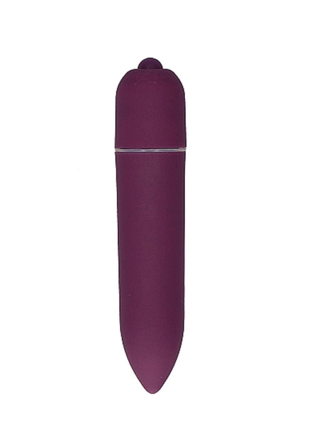 Mini wibrator Shots Toys Power Bullet, 9 cm (fioletowy)
