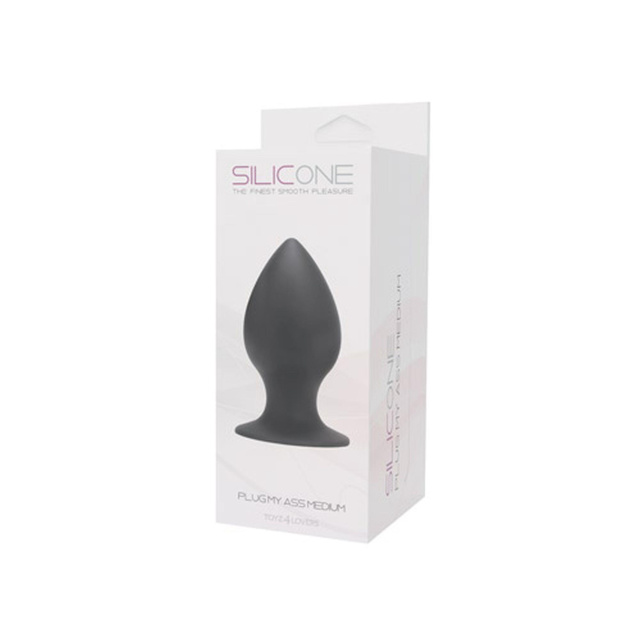 Toyz4lovers Plug My Ass M - Korek analny, Czarny, 10 cm, M