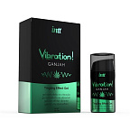 Рідкий вібратор з ароматом конопель Intt Vibration, 15 мл