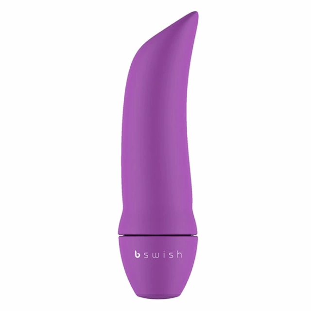 Wibrator B Swish Basic Curve Azalea, 7.6 cm (fioletowy)