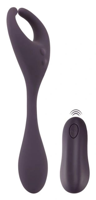 Couples Choice CC RC - Wibrator dla par, Fioletowy, 18.5 cm
