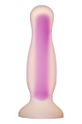 Neonowy korek analny DreamToys Radiant, 12,5 cm (niebieski)