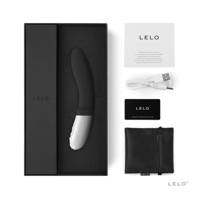 Стимулятор простати Lelo Billy 2, 17,4 см (чорний)