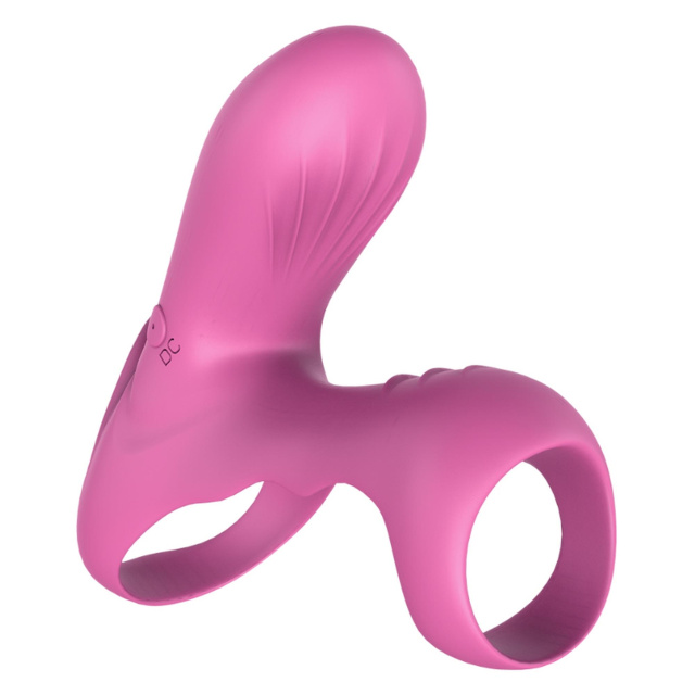 B - Series Joy Ranger - Wibracyjny pierścień B -, winno czerwony/czarny, 10, 9 cm