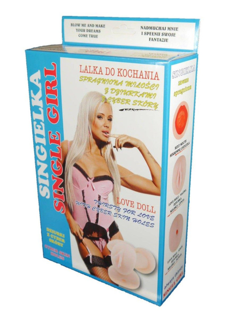 Секс-кукла Singielka Love Doll, 160 см (телесный)