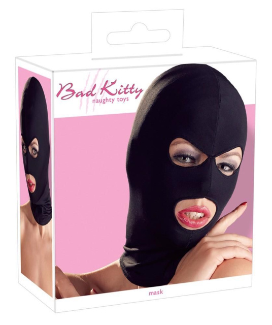 Маска Bad Kitty Naughty Toys Hood, OS (чорний)