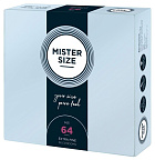 Презервативи Mister Size 64, 36 шт (прозорий)