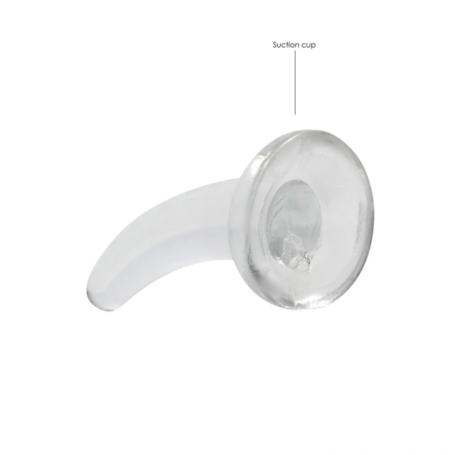 Фалоімітатор Realrock Crystal Clear Dildo 5", 11.5 см (прозорий)