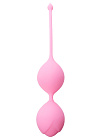 Вагинальные шарики Boss Series Pure Love, 20 см (розовый)
