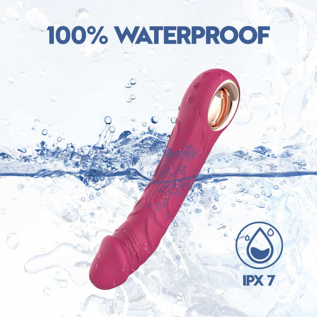 Вібратор Lovesecret Premium G-Spot, 22 см (рожевий)