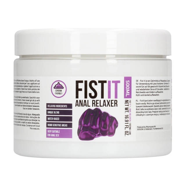 Fist It Fist It Water-Based - Lubrykant na bazie wody, 500 ml