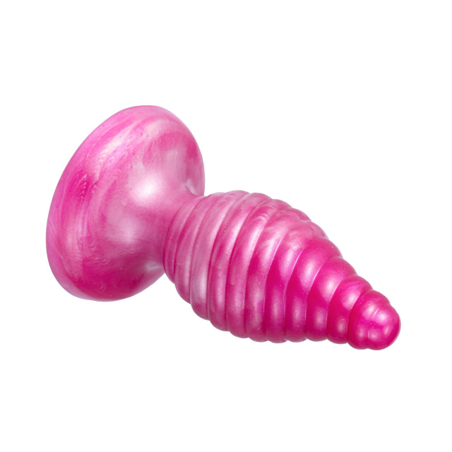 Silexd Cherry Plug - Korek analny, Różowy, 9.2 cm, M