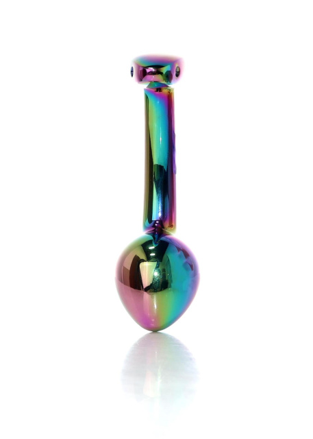 B - Series HeavyFun Jewellery Plug - Korek analny, Multi, 7.5 cm, S