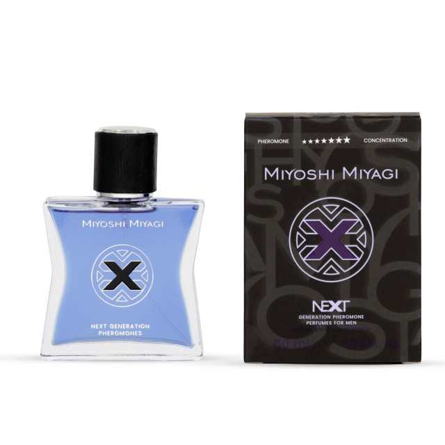 Miyoshi Miyagi Next - Perfumy męskie z feromonami, Grejpfrut, 50 ml