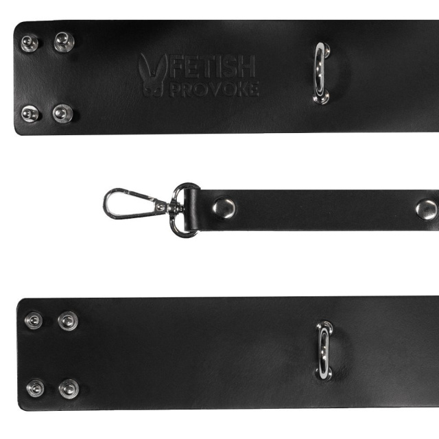 Fetish Provoke Cuffs of Desire - Kajdanki, Czarny, 26 cm