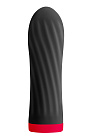 Wibrator łechtaczki Pleasures Bullets Twist & Shout, 8,5 cm (czarny)