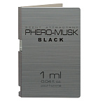 Мужские духи с феромонами Phero-Musk Black, 1 мл