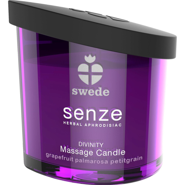 Swede Senze Divinity - Świeca do masażu, Róża, 50 ml