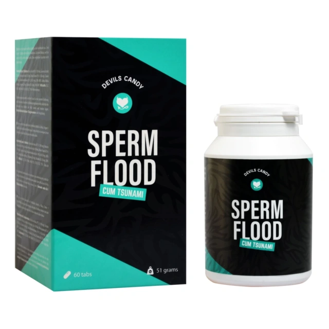 Таблетки для чоловіків Devils Candy Sperm Flood, 60 шт