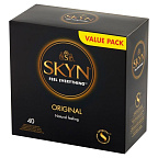 Презервативы ультратонкие Skyn Original безлатексные, 40 шт
