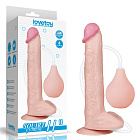 Dildo LoveToy Squirt Extreme 11", 28 cm (cielisty)