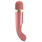 Вібромасажер Pretty Love Interesting Massager, 29 см (персиковий)
