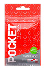 Мастурбатор Tenga Pocket Block Edge (белый)
