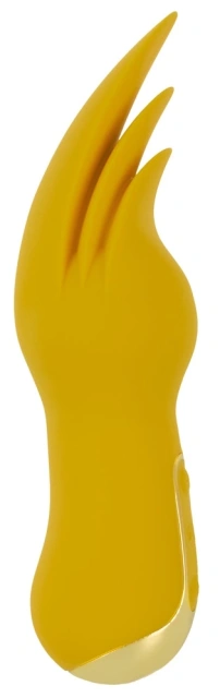 Вибратор Your New Favorite Licking Vibr, 18.6 см (желтый)