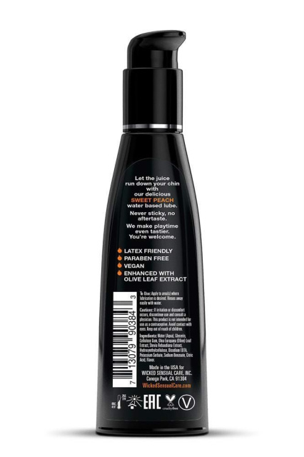 Wicked Sensual Care Aqua - Lubrykant na bazie wody, 120 ml