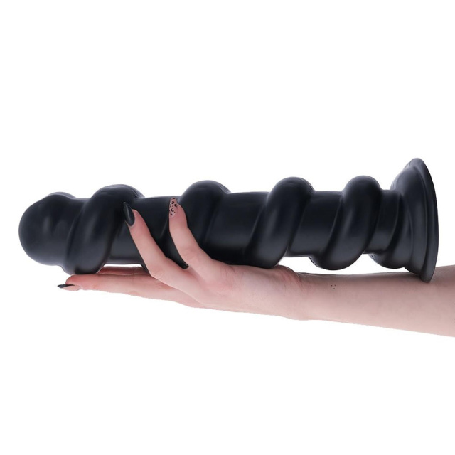 Toyz4lovers Pico De Fogo - Korek analny do fistingu, Czarny, 32 cm