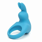 Виброкольцо Happy Rabbit Cock Ring, 6,7 см (голубой)