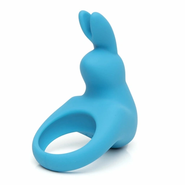 Виброкольцо Happy Rabbit Cock Ring, 6,7 см (голубой)