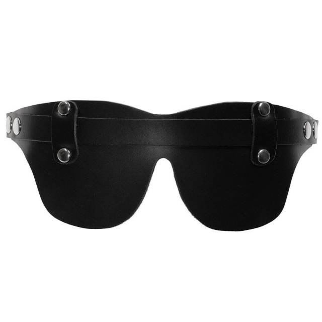 Fetish Provoke Bound Bliss Lady - Maska na oczy, Czarny, 70 cm