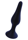 Анальна пробка Boss Silicone Plug Black Extra Large, 15 см (чорний)