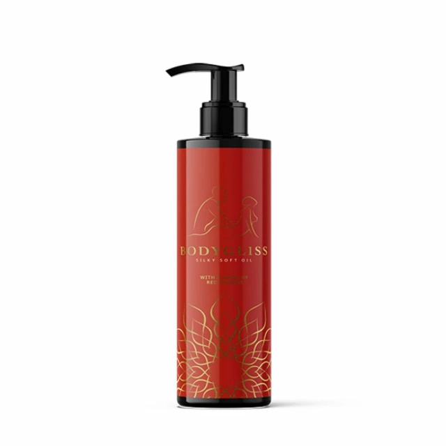 Массажное масло BodyGliss Silky Soft Oil Red Orange, 150 мл