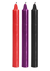 Набір низькотемпературних свічок Toy Joy Japanese Drip Candles, 3 шт