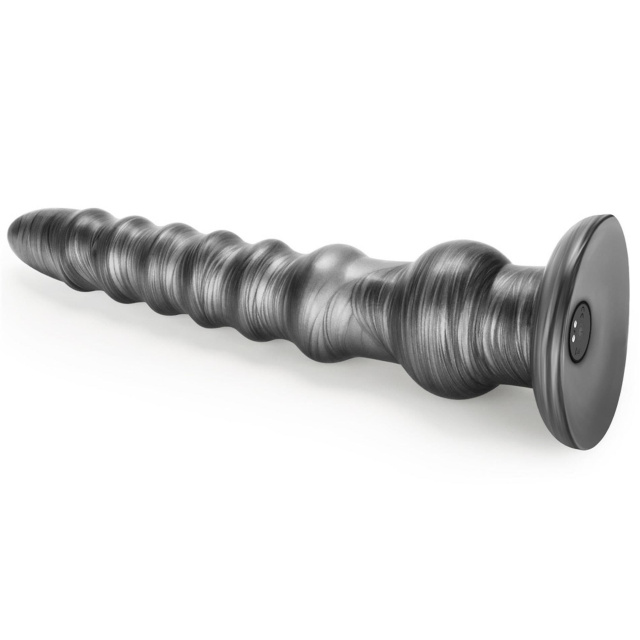 Вибратор King Sized Vibrating Vibrax Slider 12.5", 32.3 см (серый)