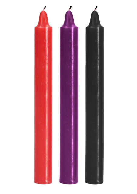 Набір низькотемпературних свічок Toy Joy Japanese Drip Candles, 3 шт