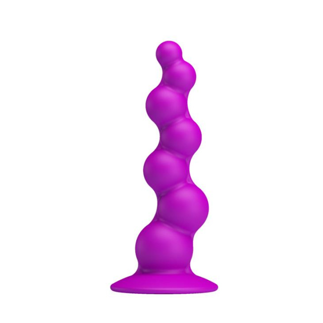 Pretty Love Sturdy Dongwith - Korek analny, Fioletowy, 15 cm