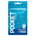 Мастурбатор Tenga Pocket Cold Spark (белый)