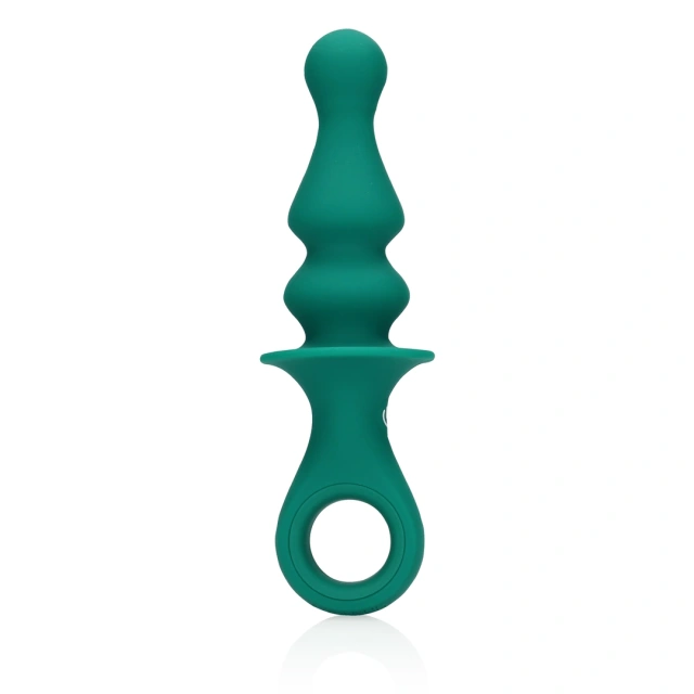 Korek analny Loveline Peacock Plume, 16.5 cm (zielony)